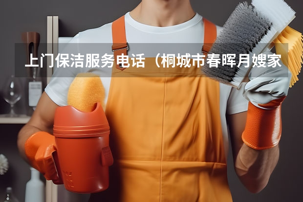 上门保洁服务电话（桐城市春晖月嫂家政服务有限公司介绍？）