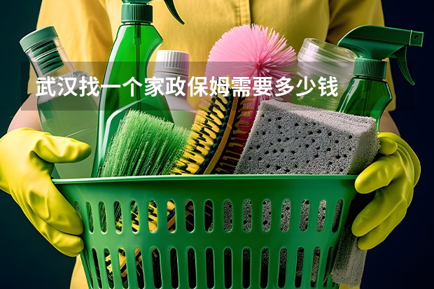 武汉找一个家政保姆需要多少钱