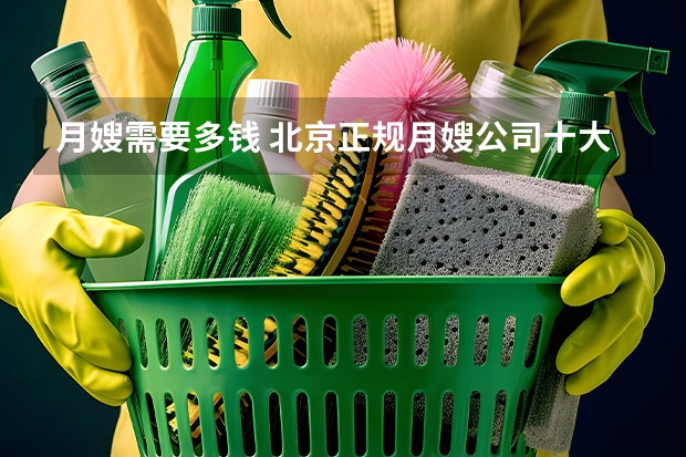 月嫂需要多钱 北京正规月嫂公司十大排名
