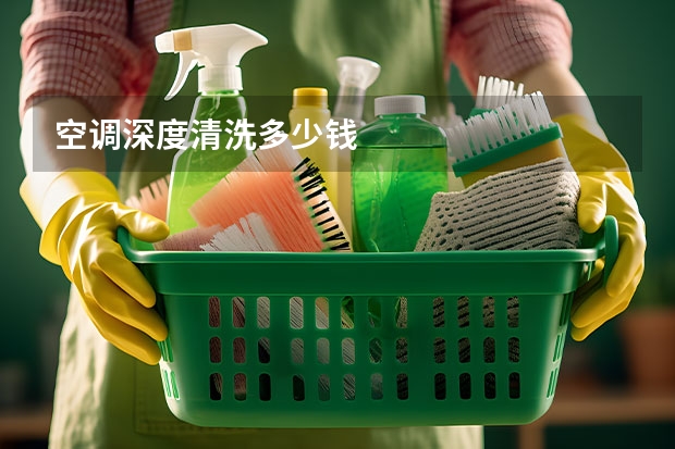 空调深度清洗多少钱