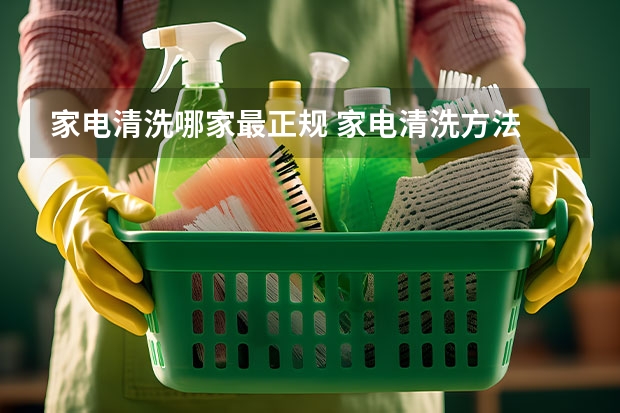 家电清洗哪家最正规 家电清洗方法