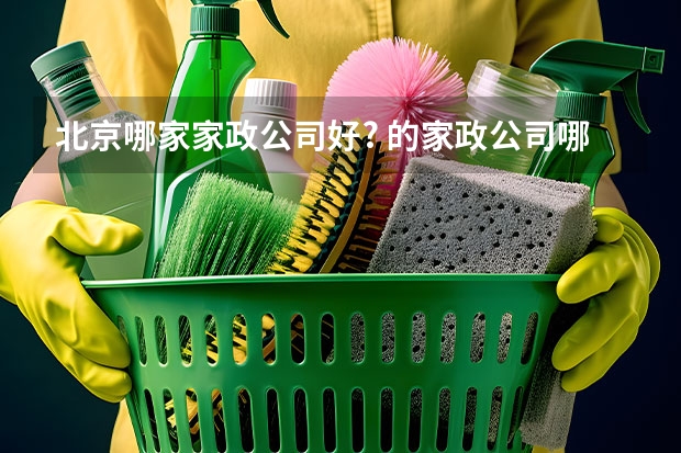 北京哪家家政公司好? 的家政公司哪家好